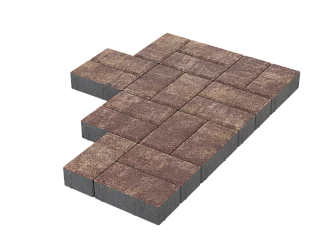 Тротуарная плитка Брусчатка Гавана Stellard 80 мм