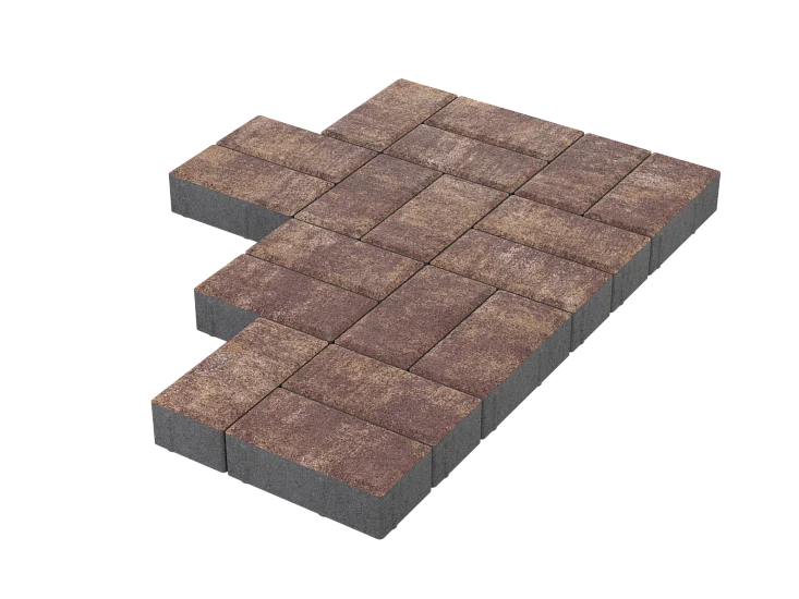 Тротуарная плитка Брусчатка Гавана Stellard 40 мм