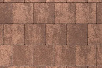 Тротуарная плитка Квадрат 30х30 Мокко Stellard 80 мм