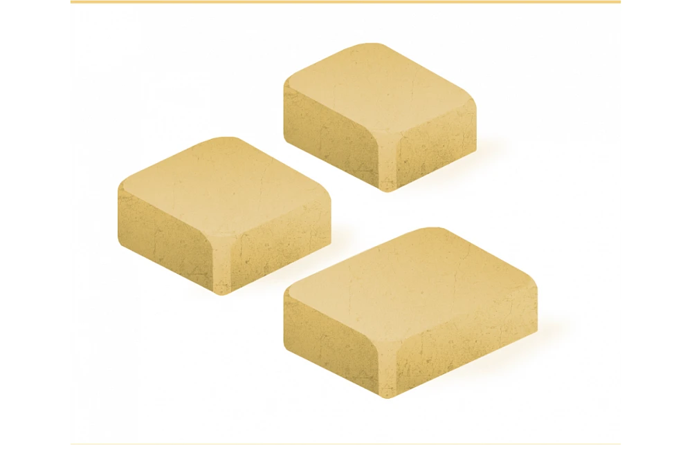 Тротуарная плитка Новая Классика 1НКЛ5Ф Нобетек Песочная 50 мм