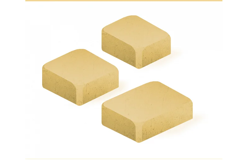 Тротуарная плитка Новая Классика 1НКЛ5Ф Нобетек Песочная 50 мм