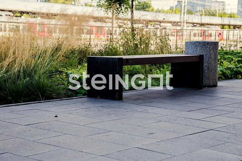 Тротуарная плитка Плато Steingot Серая 80 мм