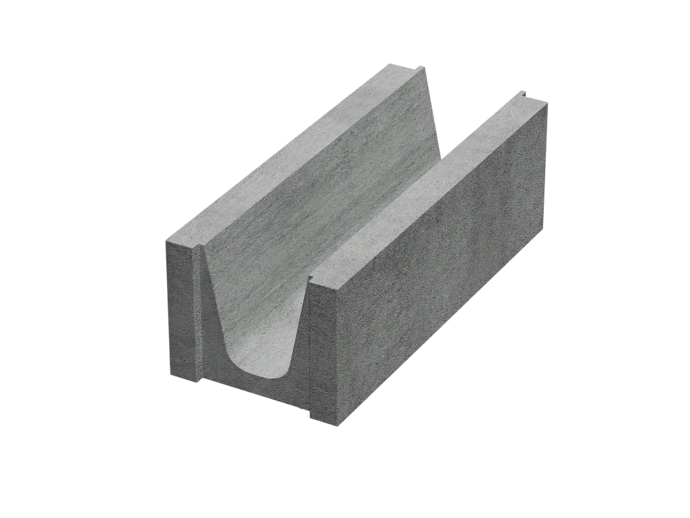 Лоток тротуарный ЛТ Серый 46.19.10 Stellard