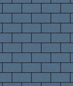 Тротуарная плитка ПРЯМОУГОЛЬНИК 240х120 Стандарт Синий Б.3.П.6 Выбор 60 мм