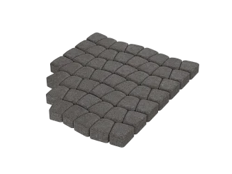 Тротуарная плитка Классико Серый Stellard 60 мм