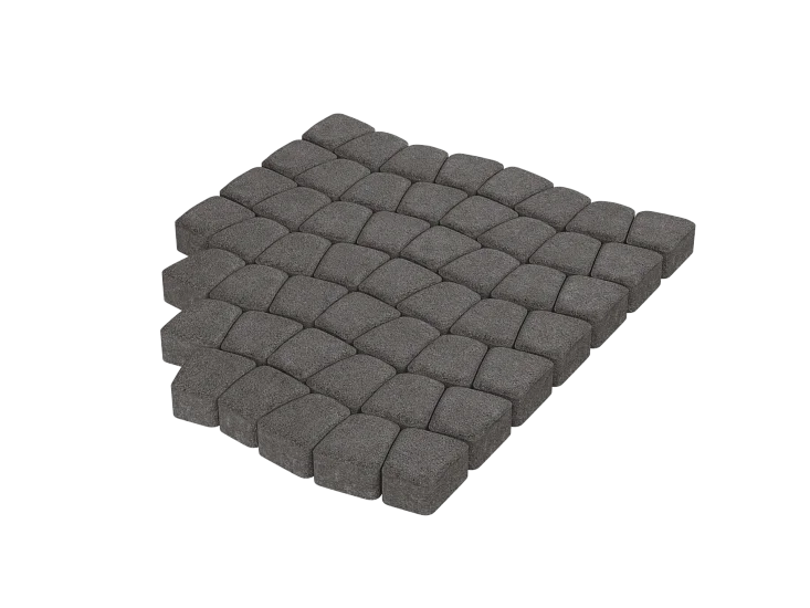 Тротуарная плитка Классико Серый Stellard 60 мм