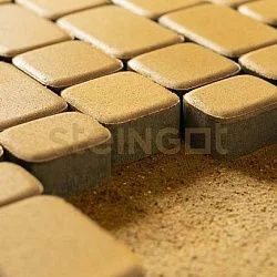 Тротуарная плитка Классика Желтая Steingot 60 мм