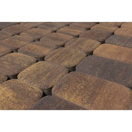 Тротуарная плитка Классико Дуо, Мальва BRAER 40 мм