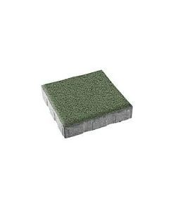 Тротуарная плитка КВАДРАТ 400х400 Гранит Зеленый Б.6.К.6 Выбор 60 мм