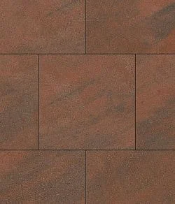 Тротуарная плитка КВАДРАТ Листопад гладкий Клинкер Б.7.К.8 Выбор 80 мм