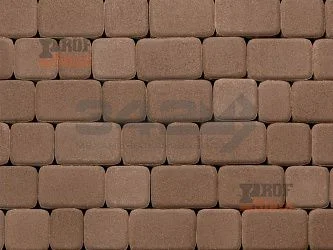 Тротуарная плитка Классика, Коричневый 342 МЗ 60 мм