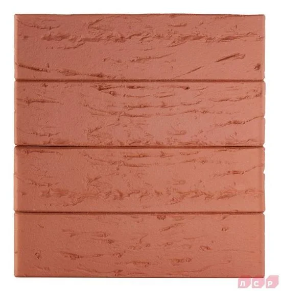 Кирпич лицевой красный 1 NF рустик ЛСР