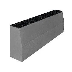 Бордюр дорожный БР 100.30.15 SteinRus, Backwash Базальт