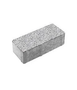 Тротуарная плитка ПРЯМОУГОЛЬНИК Стоунмикс Бело-черный Б.3.П.6 Выбор 60 мм