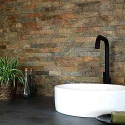 3D панель из натурального камня Кварцит Мультиколор Классик Pharaon