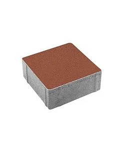 Тротуарная плитка КВАДРАТ 200х200 Стандарт Красный Б.2.К.6 Выбор 60 мм