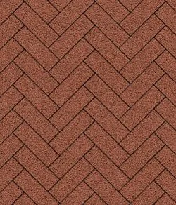 Тротуарная плитка ПРЯМОУГОЛЬНИК 360х80 Гранит Красный Б.8.П.8 Выбор 80 мм