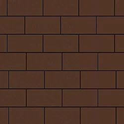 Тротуарная плитка Грас Коричневый Гладкая SteinRus 80 мм