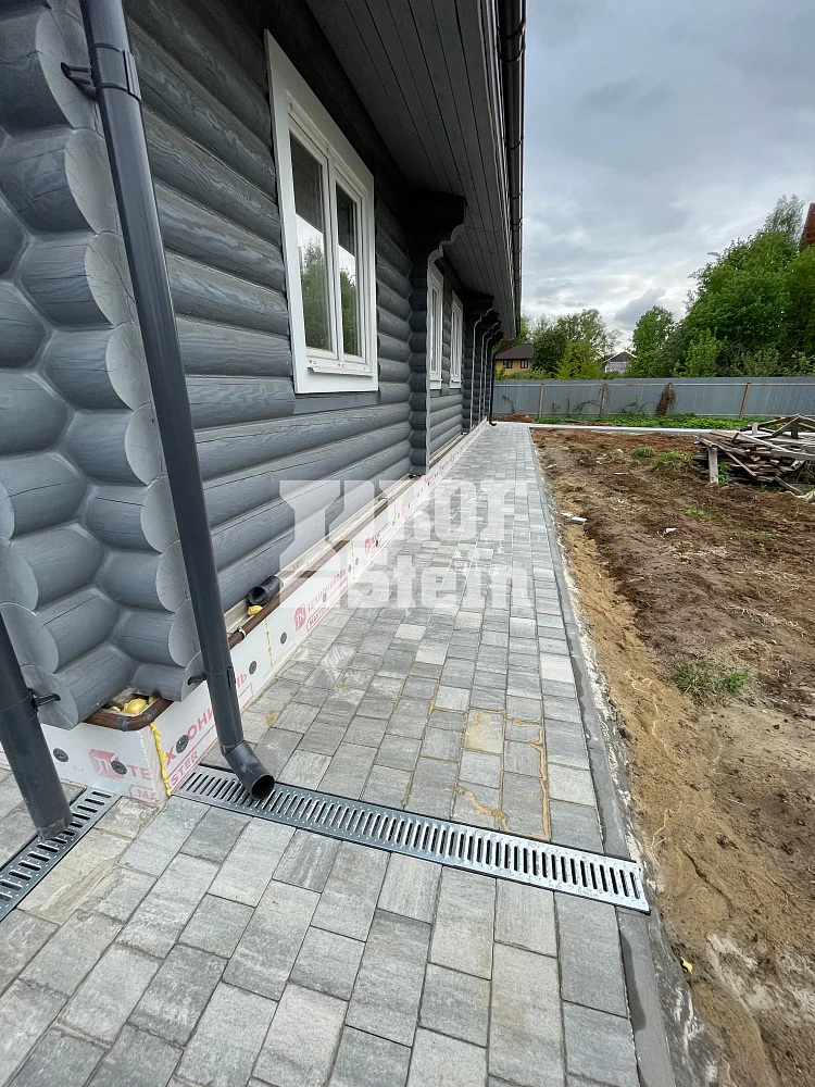 Укладка тротуарной плитки Старый город Венусбергер цвета Туман