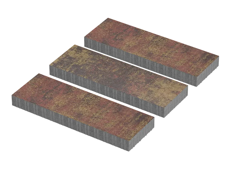 Тротуарная плитка Патио XL Закат Stellard 80 мм