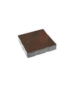 Тротуарная плитка КВАДРАТ 400х400 Листопад гранит Клинкер Б.6.К.6 Выбор 60 мм