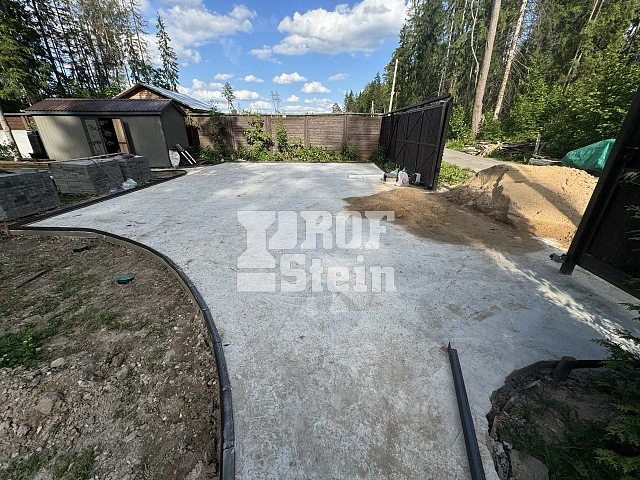 Укладка тротуарной плитки Ригель Туман от Braer