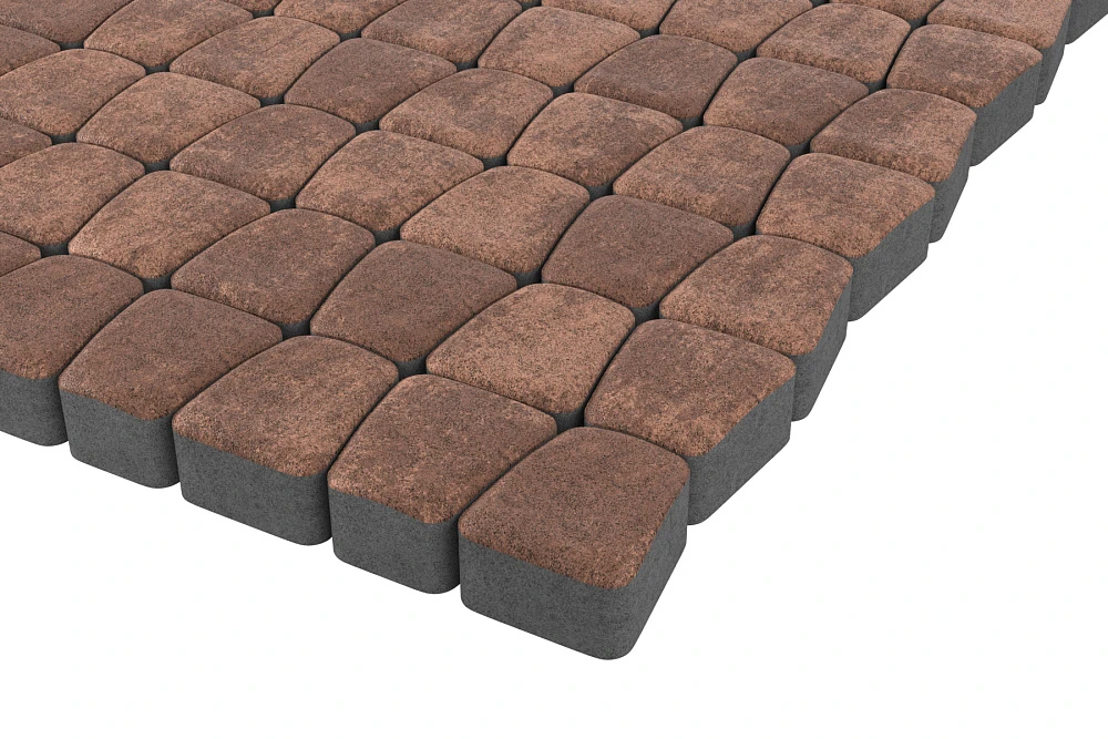 Тротуарная плитка Классико Мокко Stellard 60 мм