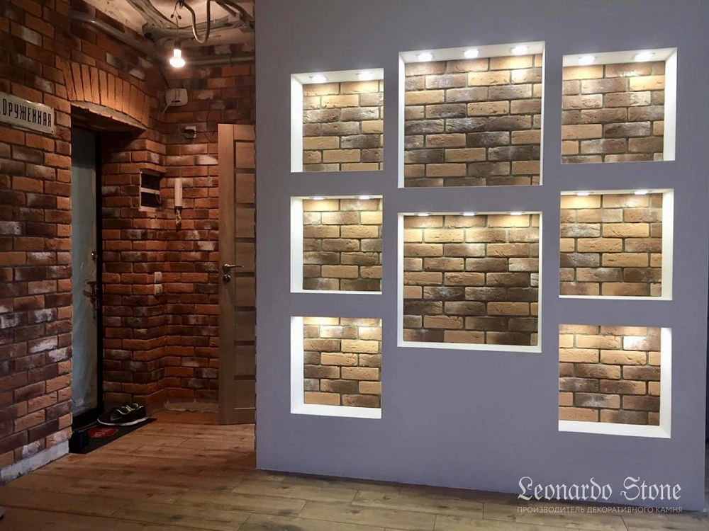 Гипсовая плитка Лион 100 Леонардо Стоун