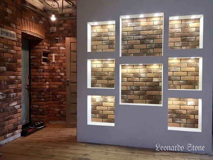 Декоративный кирпич Лион 485 Леонардо Стоун