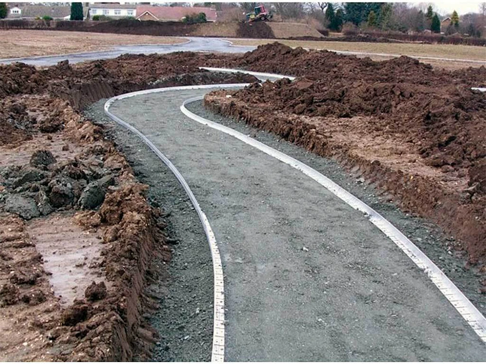 Металлический бордюр 1200*150*70*1,5 компл.