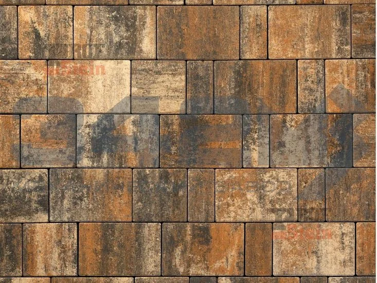 Тротуарная плитка Новый город, Карелия 342 МЗ 60 мм