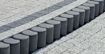 Палисад круглый серый Stellard