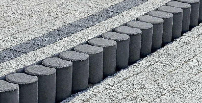 Палисад круглый серый Stellard