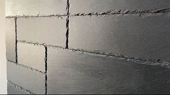 Плитка Сланец чёрный (натуральный скол) 200х 400 Pharaon