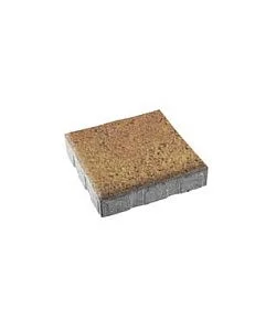 Тротуарная плитка КВАДРАТ 400х400 Листопад гладкий Саванна Б.6.К.6 Выбор 60 мм