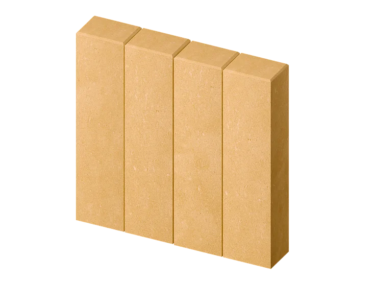 Палисад прямоугольный желтый Stellard