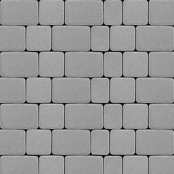 Тротуарная плитка Инсбрук Альт Серый Гладкая SteinRus 60 мм