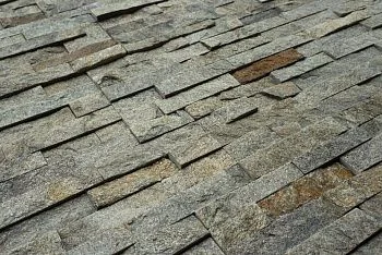 3D панель из натурального камня Кварцит Зелёный Классик Pharaon