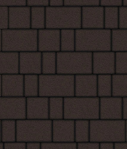 Тротуарная плитка СТАРЫЙ ГОРОД Гранит Коричневый Б.1.Фсм.6 Выбор 60 мм