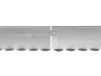 Металлический бордюр 1200*110*70*1,5 компл.