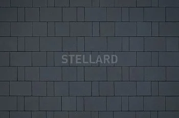 Тротуарная плитка Новый город Черный Stellard 60 мм