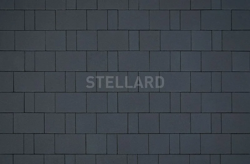 Тротуарная плитка Новый город Черный Stellard 60 мм