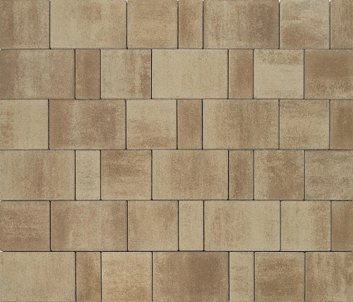 Тротуарная плитка Старый город Ландхаус, Белый BRAER 60 мм