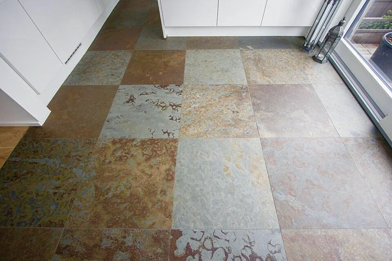 Плитка Сланец Мультиколор (натуральный скол) 600х600 Pharaon