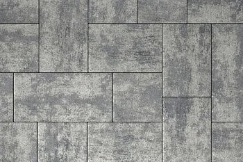 Тротуарная плитка Мозаика XL Грей Stellard 60 мм