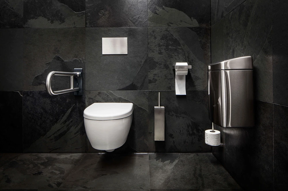 Плитка Черный сланец (натуральный скол) 600х600 Pharaon