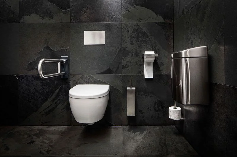 Плитка Черный сланец (натуральный скол) 600х600 Pharaon