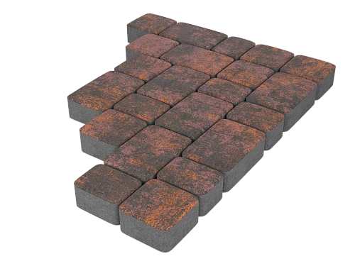 Тротуарная плитка Старый город Грей Stellard 40 мм