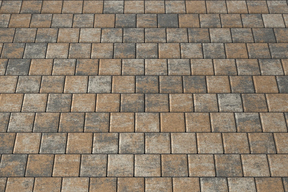 Тротуарная плитка Квадрат 10х10 Каньон Stellard 60 мм