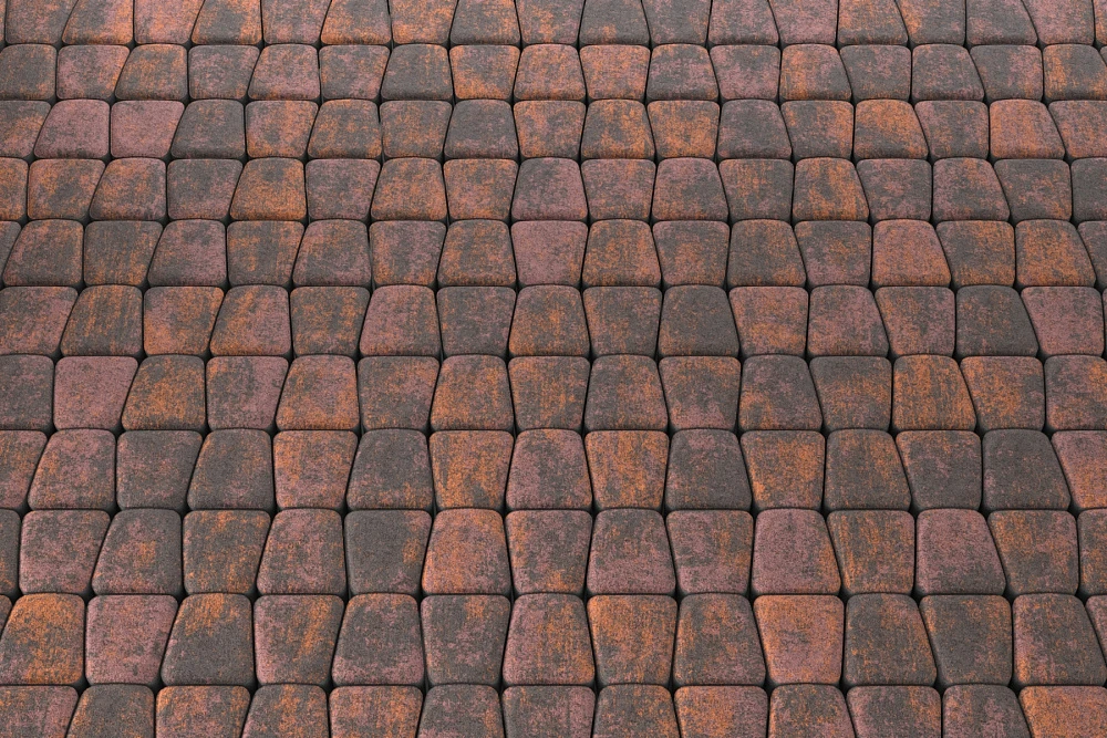 Тротуарная плитка Классико Браун Stellard 60 мм